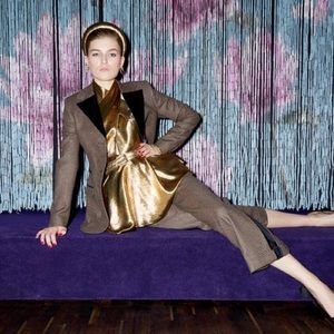 ✨ RACIL ✨ Curtis Single-Breasted Houndstooth Wool Jacket.